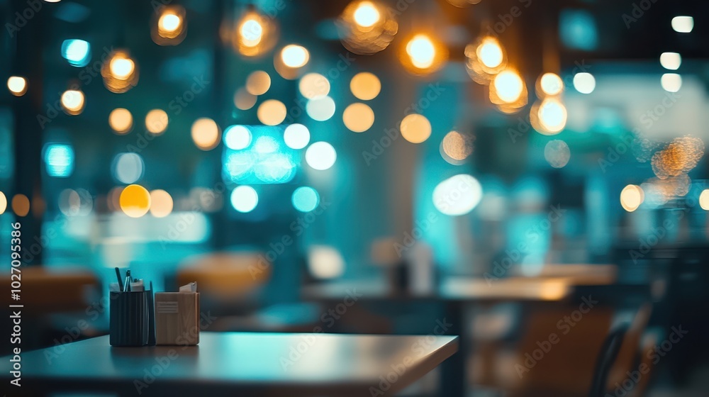 The Cozy Cafe Evening Scene The Cozy Cafe Evening Scene