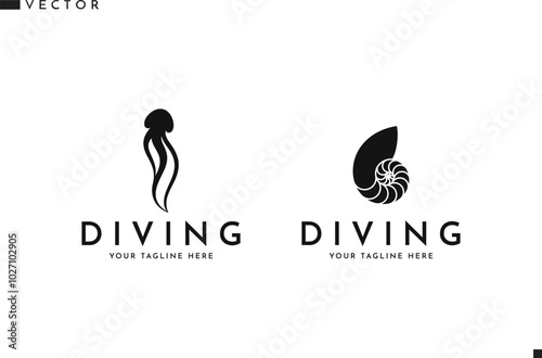 Diving club logo 
