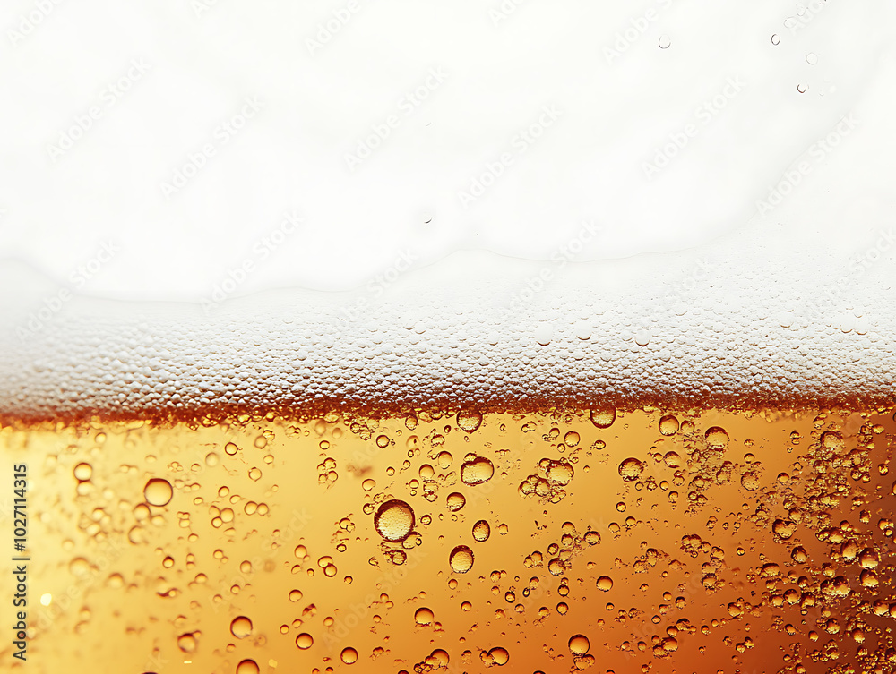 Craft beer presentation white background Craft beer presentation white background