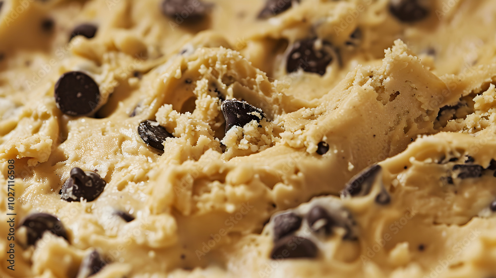 Warm and Gooey Chocolate Chip Cookie Dough Warm and Gooey Chocolate Chip Cookie Dough