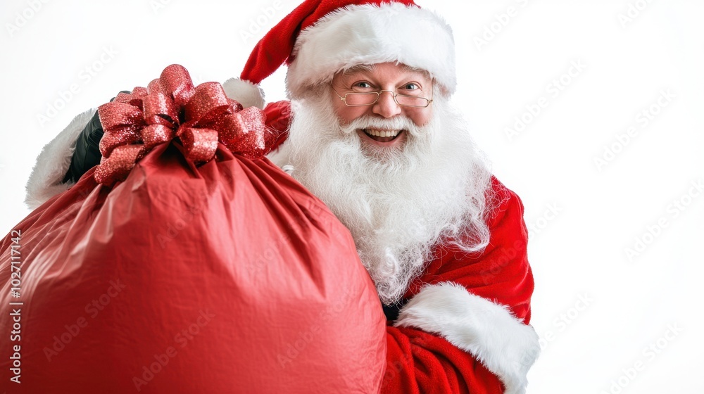 The Cheerful Santa With Gifts The Cheerful Santa With Gifts