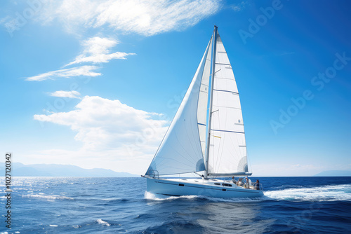 Sailing Adventure on the High Seas