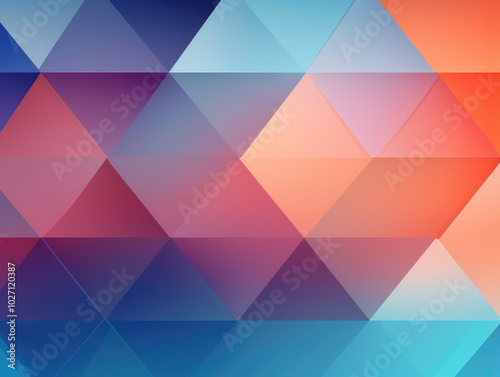 Vibrant Geometric Triangle Pattern Abstract Background photo