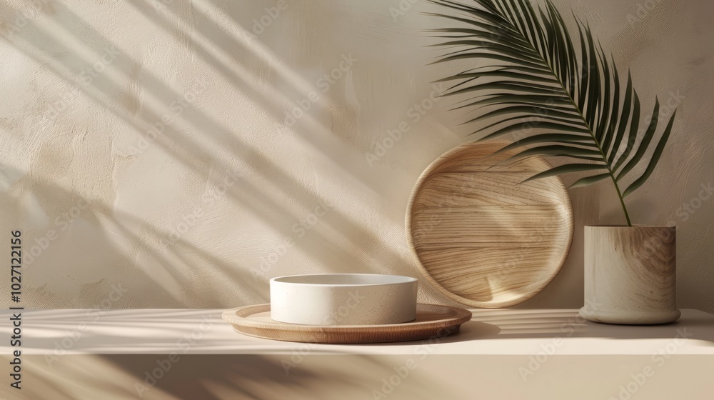 minimal geometric forms, podium for product presentation. minimal geometric forms, podium for product presentation.
