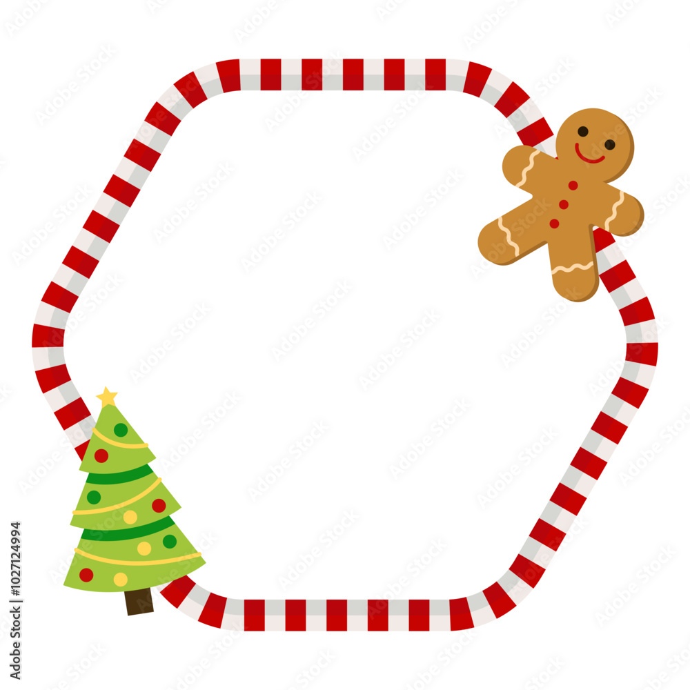 Obraz premium Christmas frame Vector