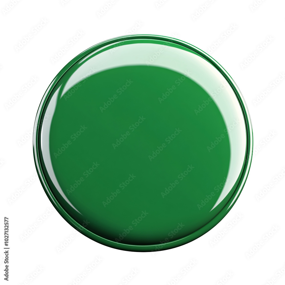 3D Render of a Blank Green Badge Button Icon for Customization, Stylish 3D Render of a Green Button Badge Icon, 3D Render of a Blank Green Badge for User Interface Design. 3D Render of a Blank Green Badge Button Icon for Customization, Stylish 3D Render of a Green Button Badge Icon, 3D Render of a Blank Green Badge for User Interface Design.