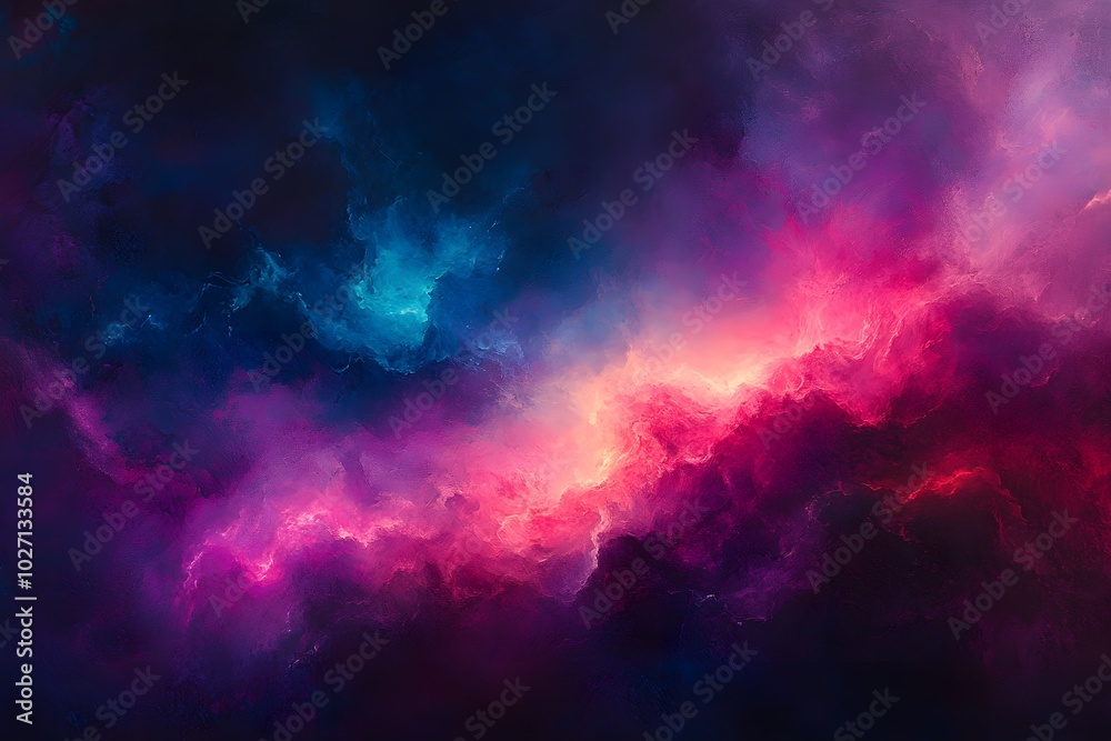 a storm light with a mix of purple, pink, blue and red mists on an abstract technology dark background a storm light with a mix of purple, pink, blue and red mists on an abstract technology dark background