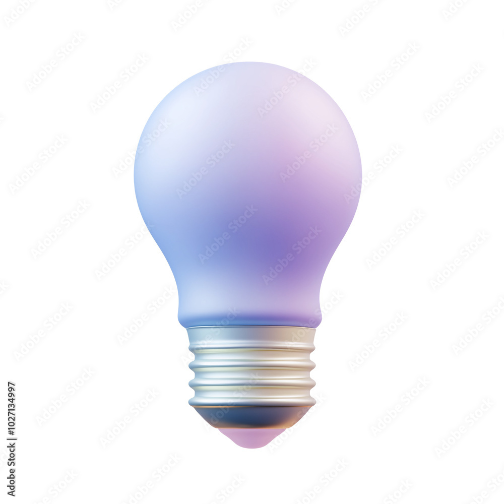 3D Bulb Icon on White Background, Modern 3D Light Bulb Graphic, Creative 3D Bulb Illustration with Clean Background, Stylish 3D Light Bulb Icon Design. 3D Bulb Icon on White Background, Modern 3D Light Bulb Graphic, Creative 3D Bulb Illustration with Clean Background, Stylish 3D Light Bulb Icon Design.
