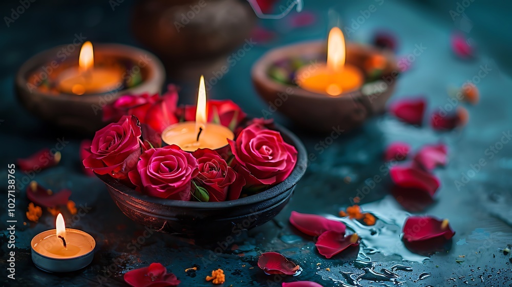flowers and candle, luxurious candle, candles, flowers and candle, luxurious candle, candles,