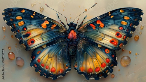 butterfly on a leaf