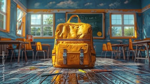 bag in the school
