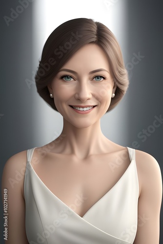 ia generated. portrait of a woman