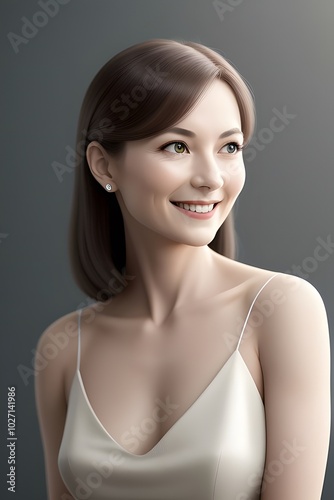 ia generated. portrait of a woman