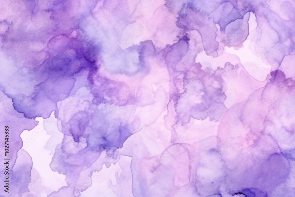 Obraz premium Purple and lilac watercolor abstract background