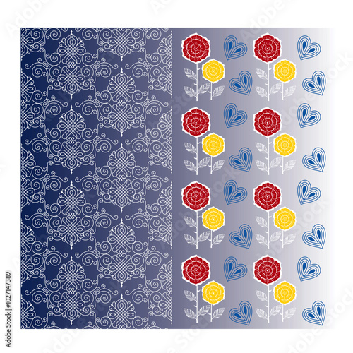 bedsheet design digital art use hand work and digital printing