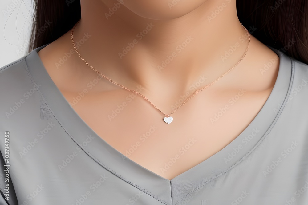 ia generated. heart shaped pendant ia generated. heart shaped pendant