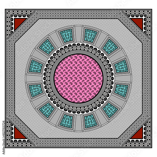bedsheet design digital art use hand work and digital printing