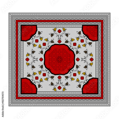 bedsheet design digital art use hand work and digital printing