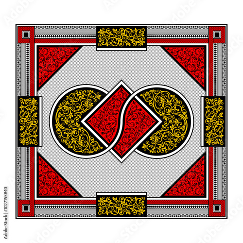 bedsheet design digital art use hand work and digital printing