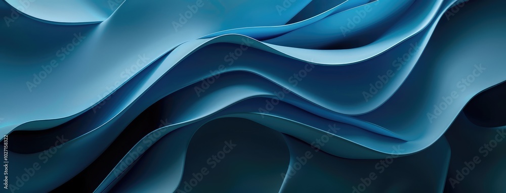 Abstract Blue Waves Fluid Art Background Abstract Blue Waves Fluid Art Background