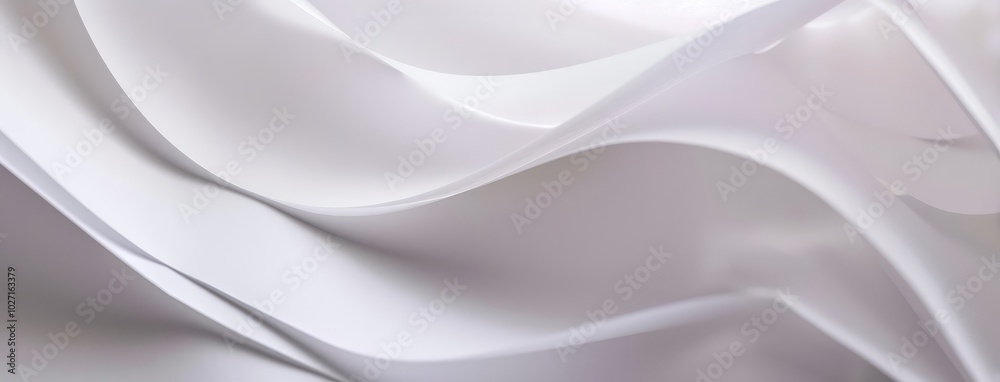 Elegant White Fabric Drapery Abstract Background Elegant White Fabric Drapery Abstract Background