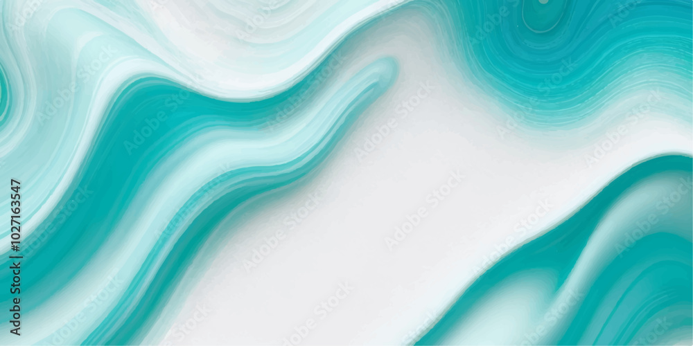 Fototapeta premium abstract deep blue and green abstract water color ocean wave texture background. Banner Graphic Resource as background for ocean wave and water wave abstract graphics 