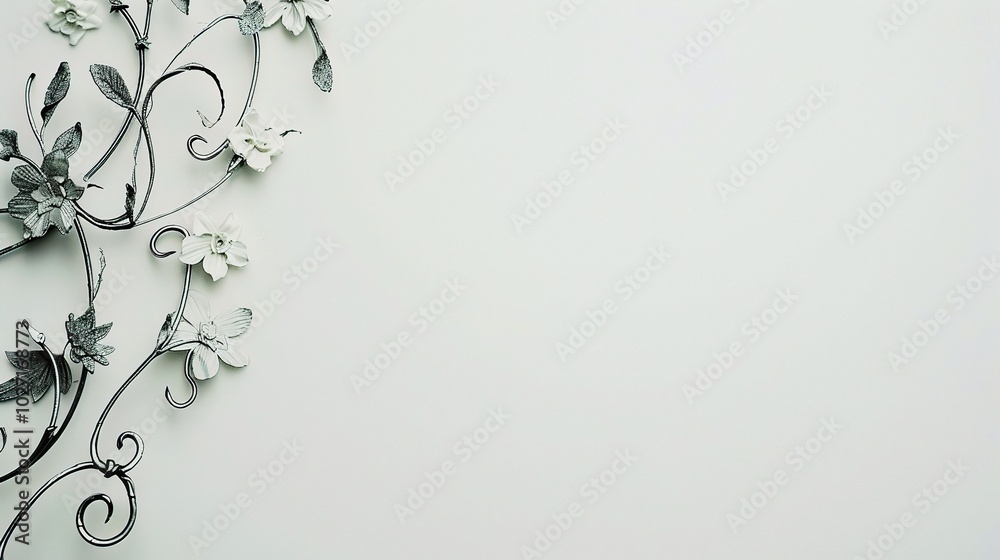 Simple and Beautiful Design on White Background - an enchanting and refined visual. The simple yet captivating design on a pure white backdrop creates a charming and elegant scene Simple and Beautiful Design on White Background - an enchanting and refined visual. The simple yet captivating design on a pure white backdrop creates a charming and elegant scene