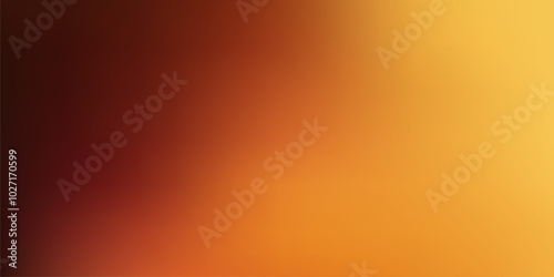 Orange gradient background smooth flat autumn sunset style