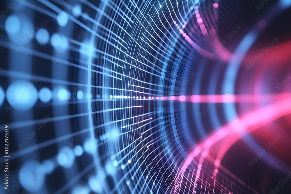 Abstract Digital Tunnel