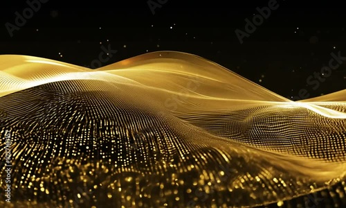 abstract gold light background