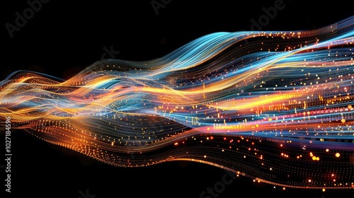 Vibrant Abstract Data Streams