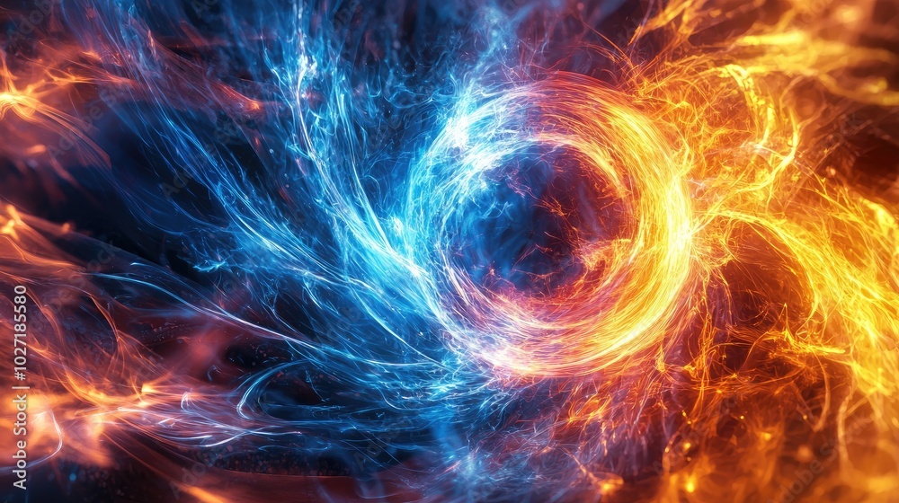 close up shot of magnetic energy close up shot of magnetic energy