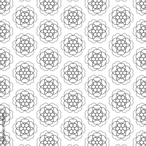 seamless pattern with circles