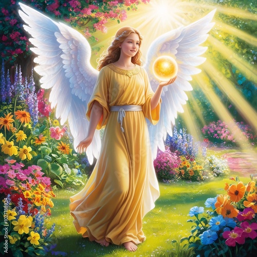 Angel Jophiel: The Radiant Guardian of Beauty and Positivity