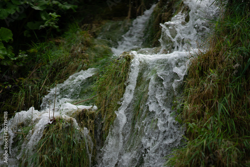 Fototapeta Naklejka Na Ścianę i Meble -  Plitvice Lakes, Croatia: UNESCO World Heritage site