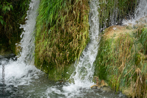 Fototapeta Naklejka Na Ścianę i Meble -  Plitvice Lakes, Croatia: UNESCO World Heritage site