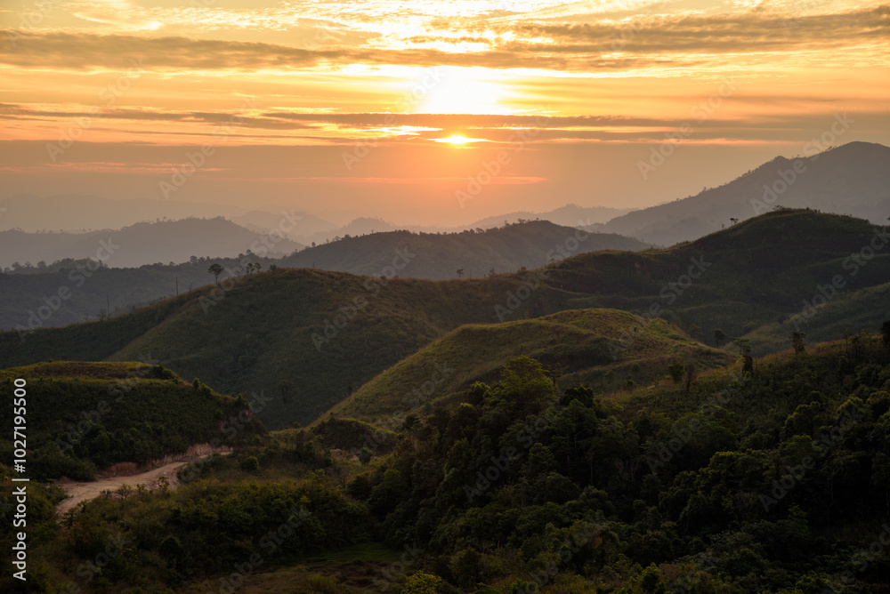 Noen Chang Suek view point Pilok, Kanchanaburi, Thailand. Noen Chang Suek view point Pilok, Kanchanaburi, Thailand.