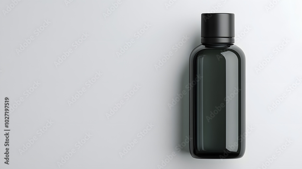 Black Glass Bottle Mockup Product Packaging Design Black Glass Bottle Mockup Product Packaging Design