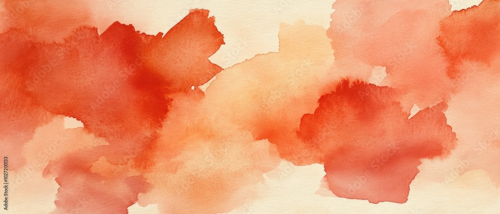 Obraz premium Abstract Watercolor Style Background with Soft Blending Colors