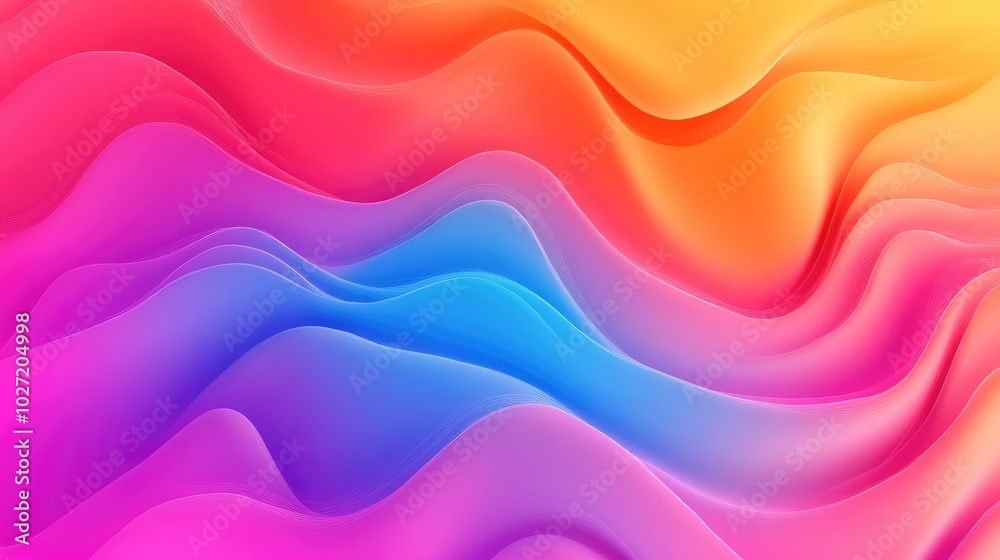 A vibrant gradient background with bold colors and smooth transitions, ideal for adding energy to computer and mobile screen displays A vibrant gradient background with bold colors and smooth transitions, ideal for adding energy to computer and mobile screen displays