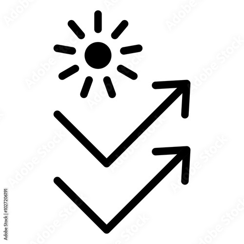 HeatReflector Vector Design Icon Style