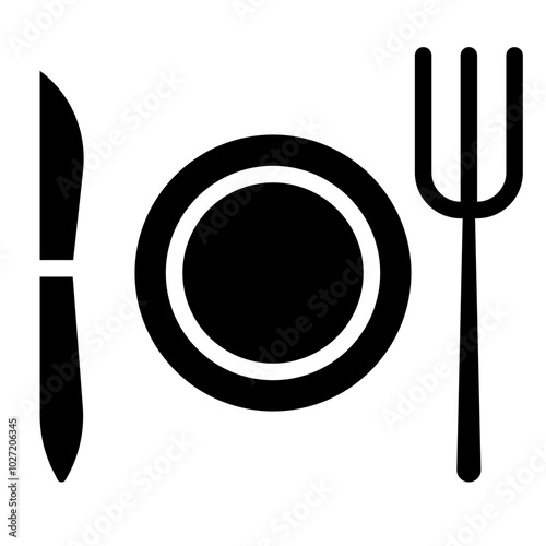 Tableware Vector Design Icon Style