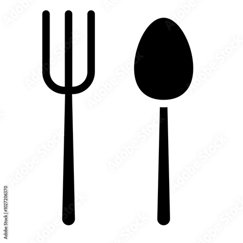 Flatware Vector Design Icon Style