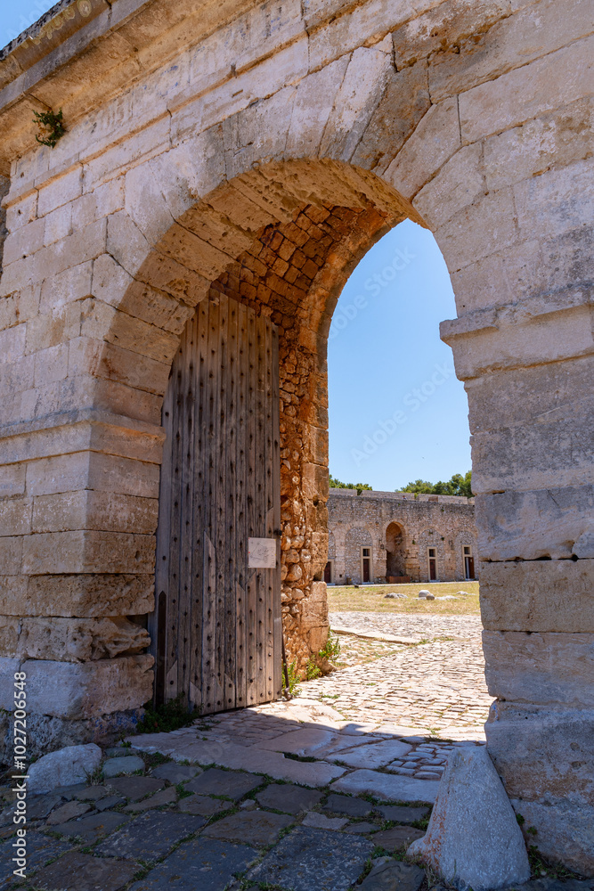 Castle of Pylos (Niokastron), Peloponnese, Greece