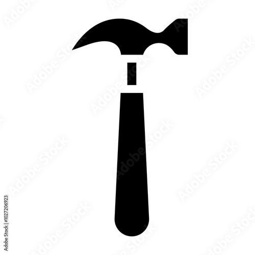 Hammer Vector Design Icon Style