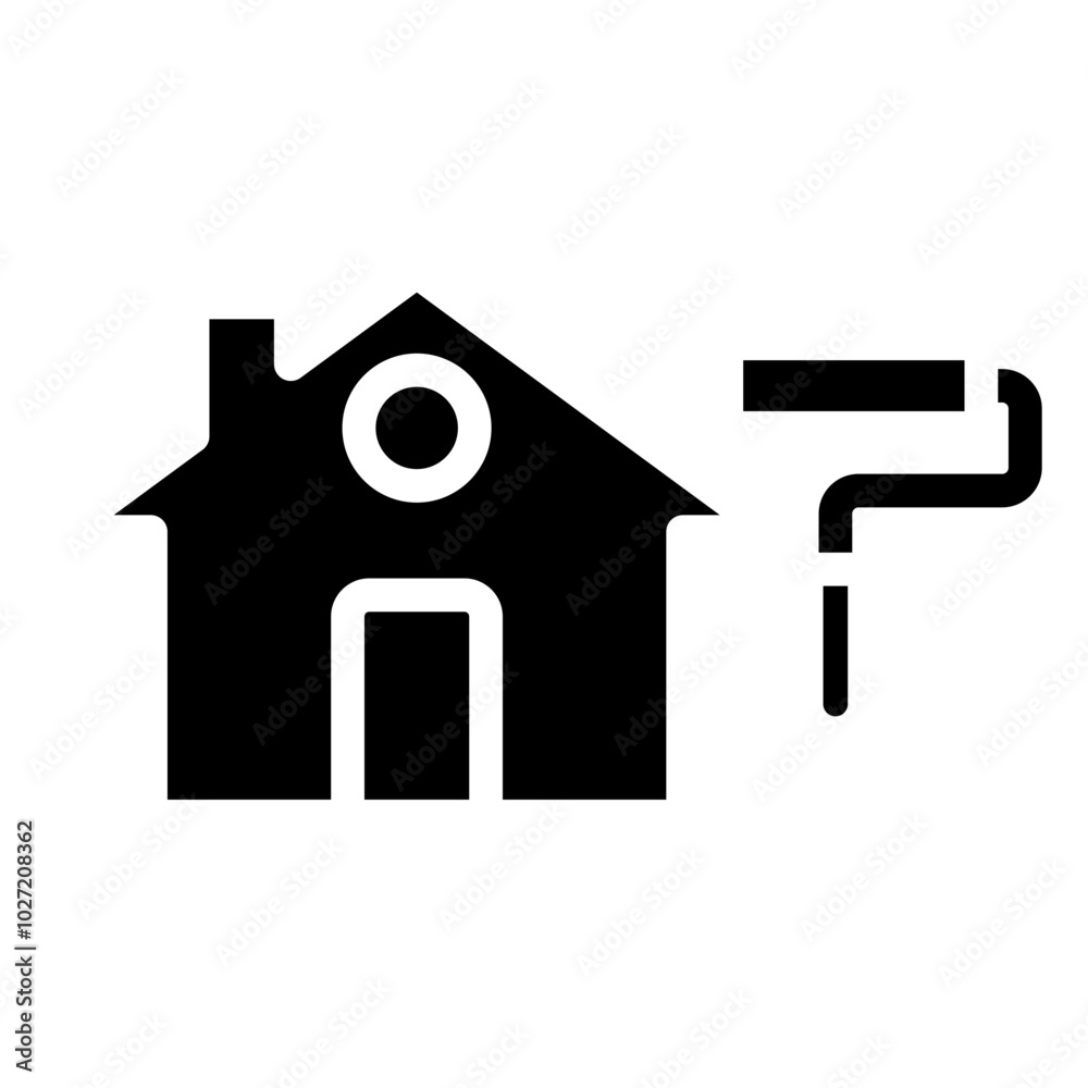 Exterior Maintenance Vector Design Icon Style Exterior Maintenance Vector Design Icon Style