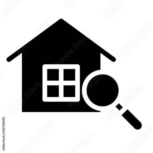 Home Inspection Vector Design Icon Style