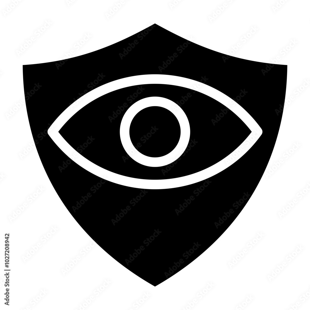 Vision Insurance Vector Design Icon Style Vision Insurance Vector Design Icon Style