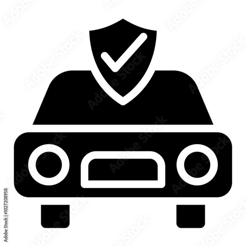 Auto Insurance Vector Design Icon Style