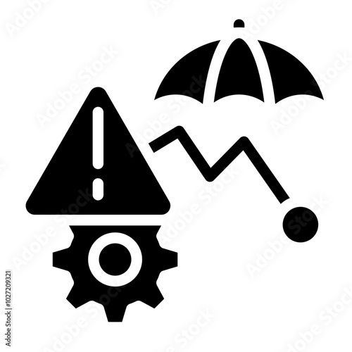 Risk Avoidance Vector Design Icon Style